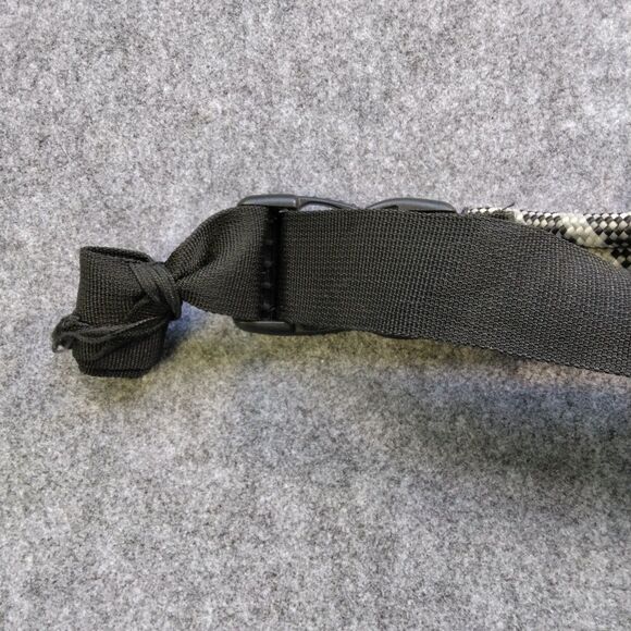 Kavu Charcoal Tribal Rope Sling Bag Crossbody Purse Backpack Black Gray  Pre Own - Picture 4 of 8